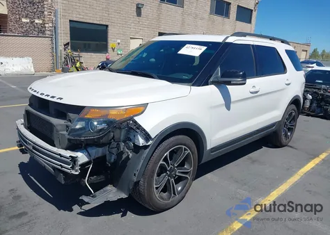 2015 Ford Explorer Sport из США, поврежденный, VIN 1FM5K8GT8FGA14593